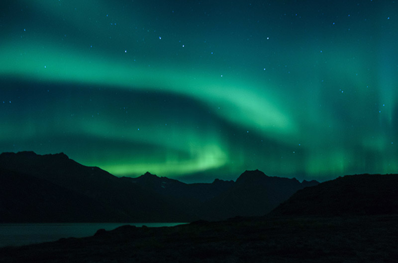 01 - Groenlandia - aurora boreal - fiordo Tasermiut - campamento Tasermiut